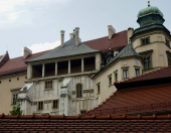 Detail of the Wawel Castle